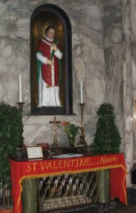 St Valentine Whitefriar Church in Dublin